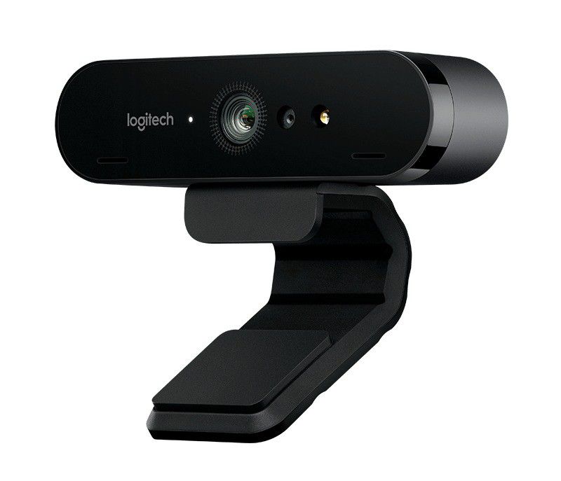 Logitech Brio 4K Ultra HD Video Conferencing Webcam With Right Light - Black