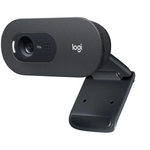 Logitech C505 HD 720P Webcam - Black - Black