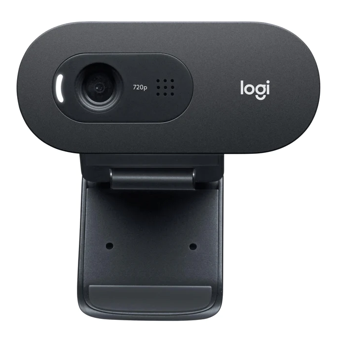 Logitech C505E HD 720P Business Webcam - Black - Black