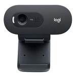 Logitech C505E HD 720P Business Webcam - Black - Black