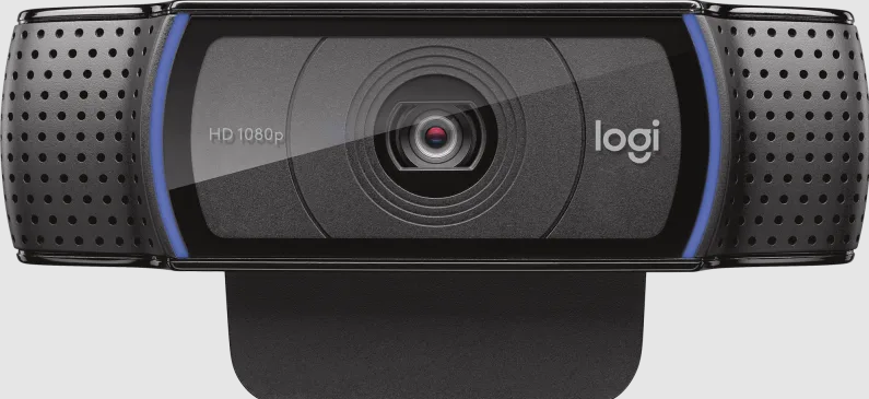 Logitech C920E 1080P HD Business Webcam - Black - Black