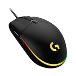 Logitech G102 Lightsync Gaming Mouse - Black - Black