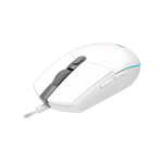 Logitech G102 Lightsync Gaming Mouse - White - White