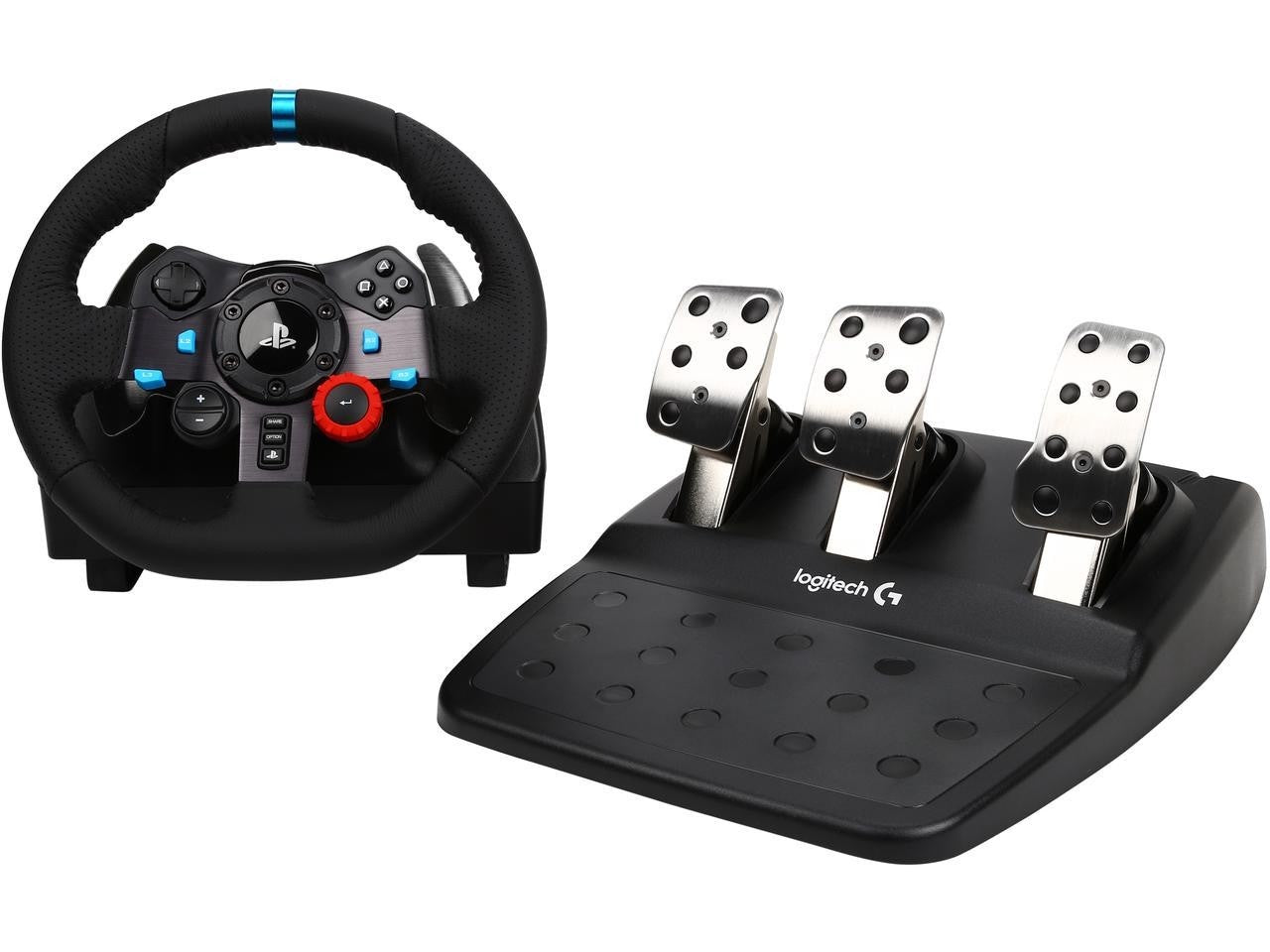 Logitech G29 Driving Force Racing Wheel for PlayStation 3 / 4 / 5 and PC - Black