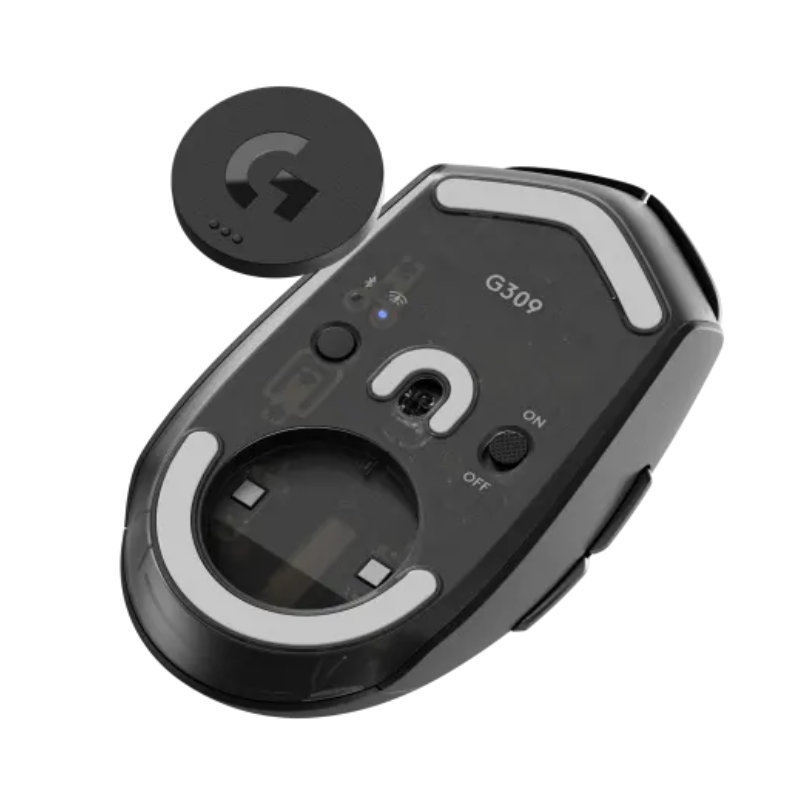Logitech G309 Lightspeed Wireless Mouse - Black - Black