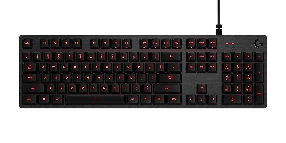 Logitech G413 Backlit Mechanical Gaming Keyboard - Black