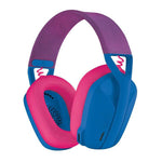 Logitech G435 Lightspeed Wireless Gaming Headset - Blue / Raspberry - Purple