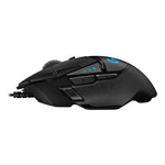 Logitech G502 Hero High Performance Wired Gaming Mouse - Black - Black