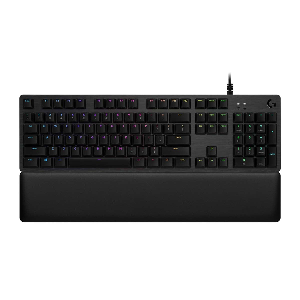 Logitech G513 Lightsync Carbon RGB Mechanical Gaming Keyboard GX Blue (Clicky) - Carbon