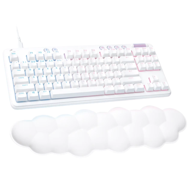 Logitech G713 Mechanical Wired Gaming Keyboard GX -White - White