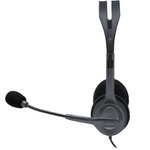 Logitech H111 Stereo Headset - Black