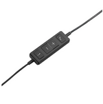 Logitech H570E Wired USB Headset Mono - Black - Black