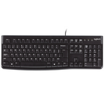 Logitech K120 USB Corded Keyboard - Black