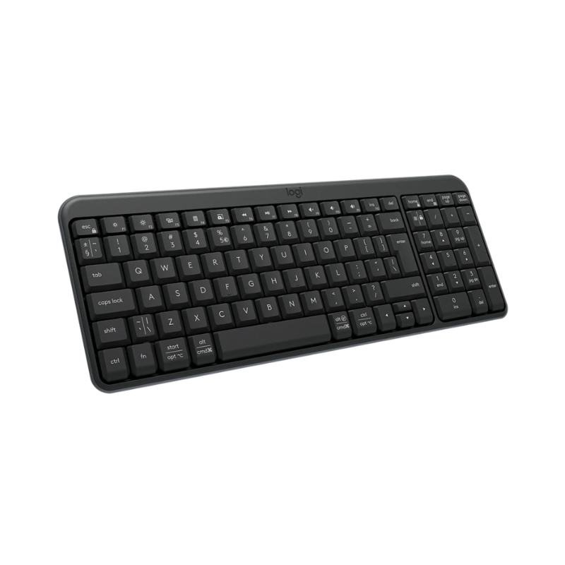 Logitech K250 Compact Bluetooth Slim wireless keyboard - Graphite - Keyboard
