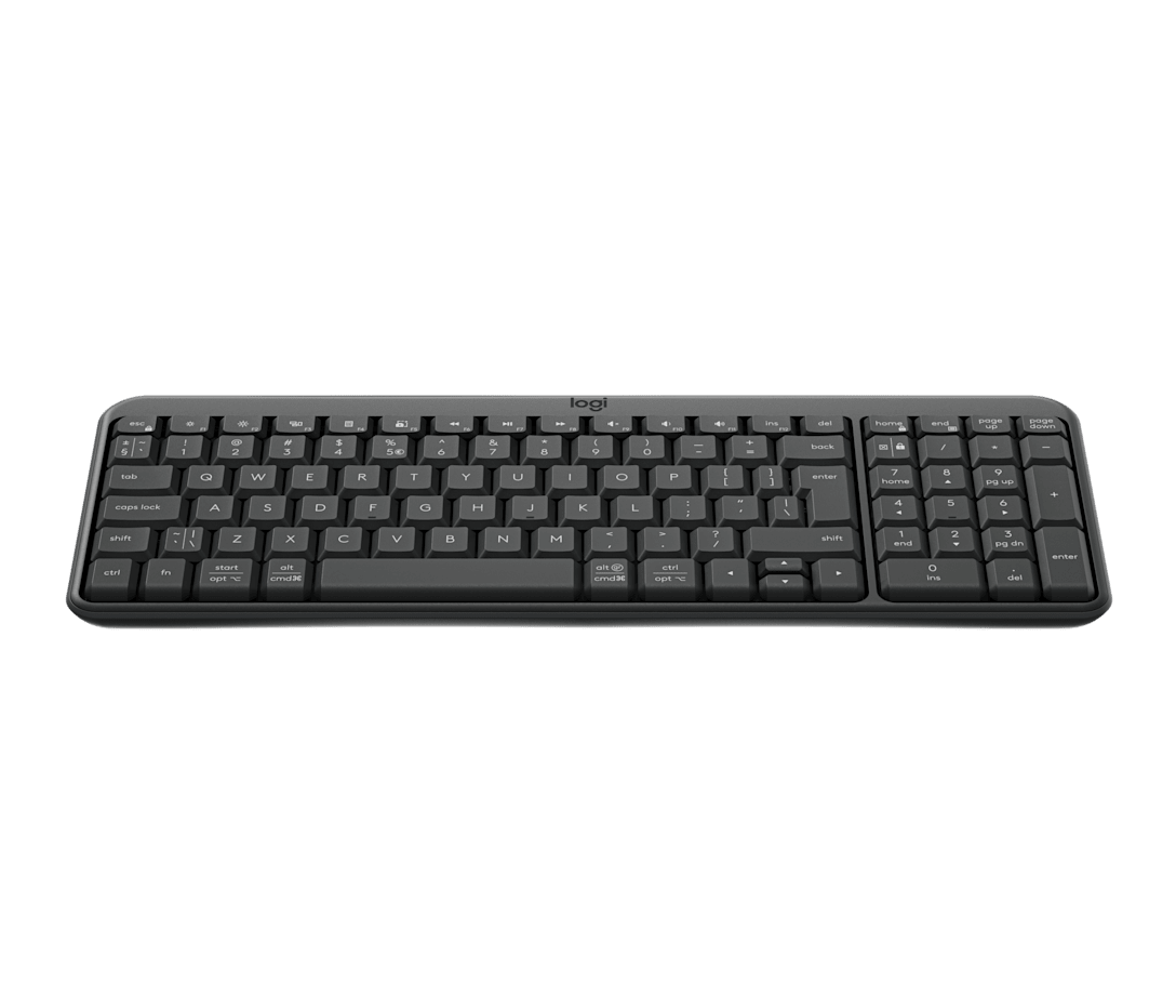Logitech K250 Compact Bluetooth Slim wireless keyboard - Graphite - Keyboard