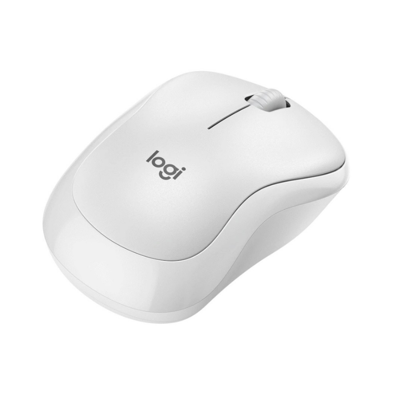 Logitech M240 Silent Bluetooth Mouse - Off-White - White