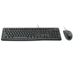 Logitech MK120 Keyboard and Mouse Combo - Black