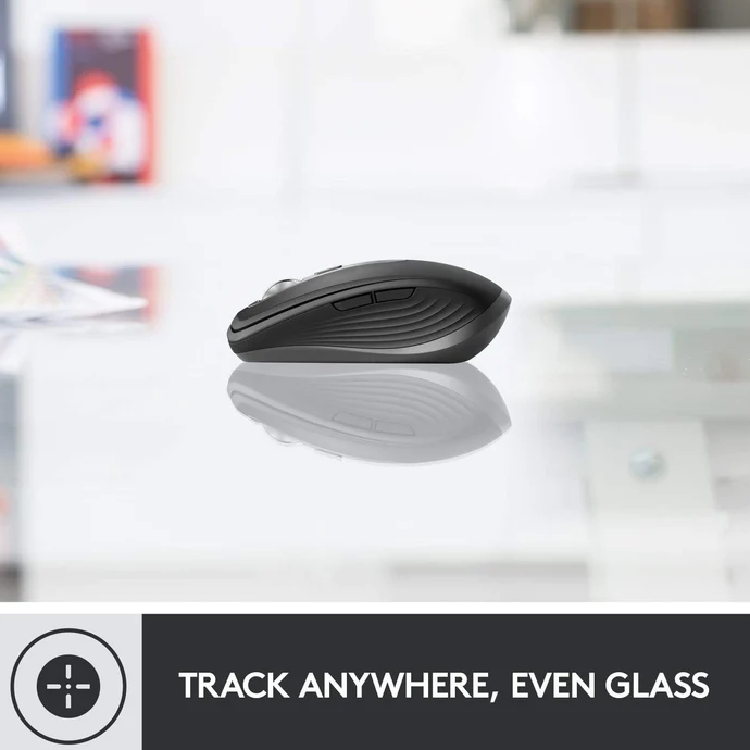 Logitech MX Anywhere 3 Wireless Mouse - Graphite - Black