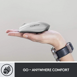 Logitech MX Anywhere 3 Wireless Mouse - Pale Grey - Grey
