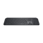 Logitech MX Keys Advanced Illuminated Wireless Keyboard - Graphite - Black