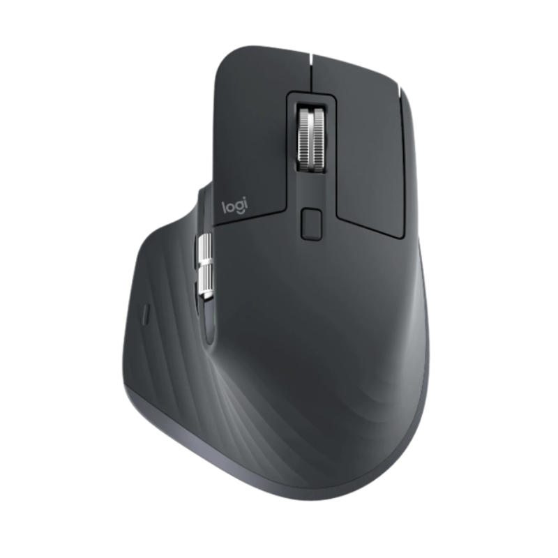 Logitech MX Master 3S Performance Wireless Mouse - Graphite - Black