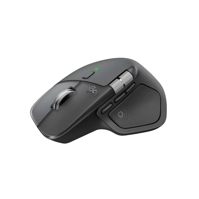 Logitech MX MASTER 4 High-Performance Wireless Mouse - Graphite Black - Black - Computer Peripherals