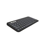Logitech Pebble Keys 2 K380s Multi-Device Bluetooth Keyboard - Tonal Graphite - Graphite - Computer Peripherals