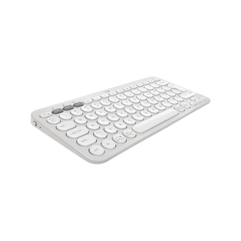 Logitech Pebble Keys 2 K380s - Tonal White - White