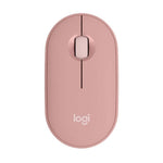 Logitech Pebble M350s Slim Bluetooth Wireless Mouse - Tonal Rose - Tonal Rose - Computer Peripherals