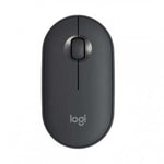 Logitech Pebble Mouse 2 M350s Slim Bluetooth Wireless Mouse - Tonal Graphite - Black