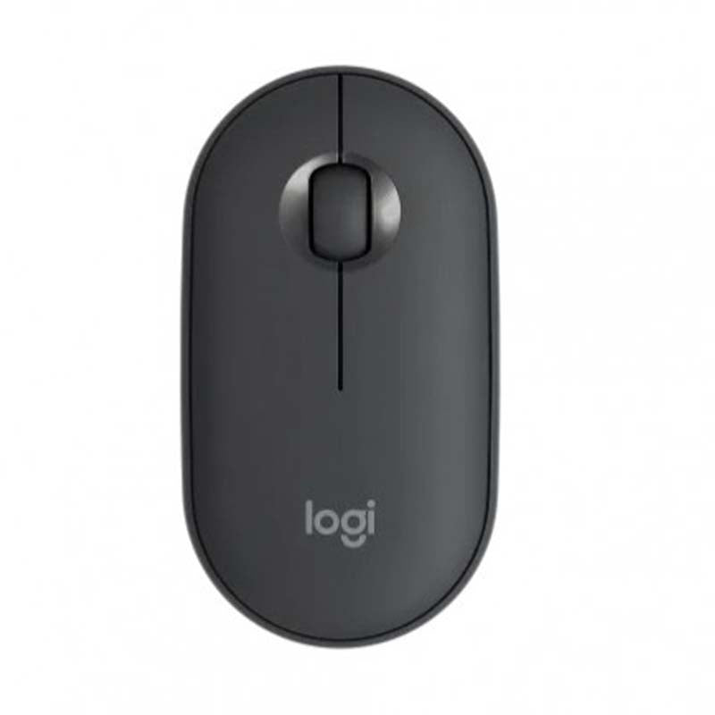 Logitech Pebble Mouse 2 M350s Slim Bluetooth Wireless Mouse - Tonal Graphite - Black