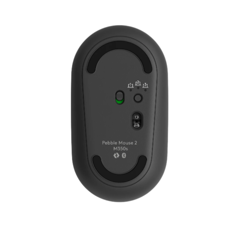 Logitech(R) Pebble Mouse 2 M350s - TONAL Graphite - Black - Computer Peripherals