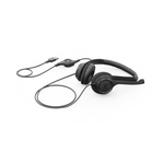 Logitech USB-C Headset with Noise-Cancelling Mic - Black - Headset