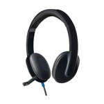 Logitech USB Computer Headset H540 - Black - Black