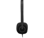 Logitech Wired Headset H151 Analogue - Black - Black