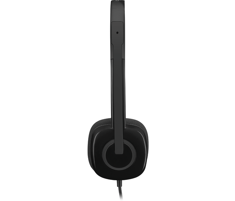 Logitech Wired Headset H151 Analogue - Black - Black