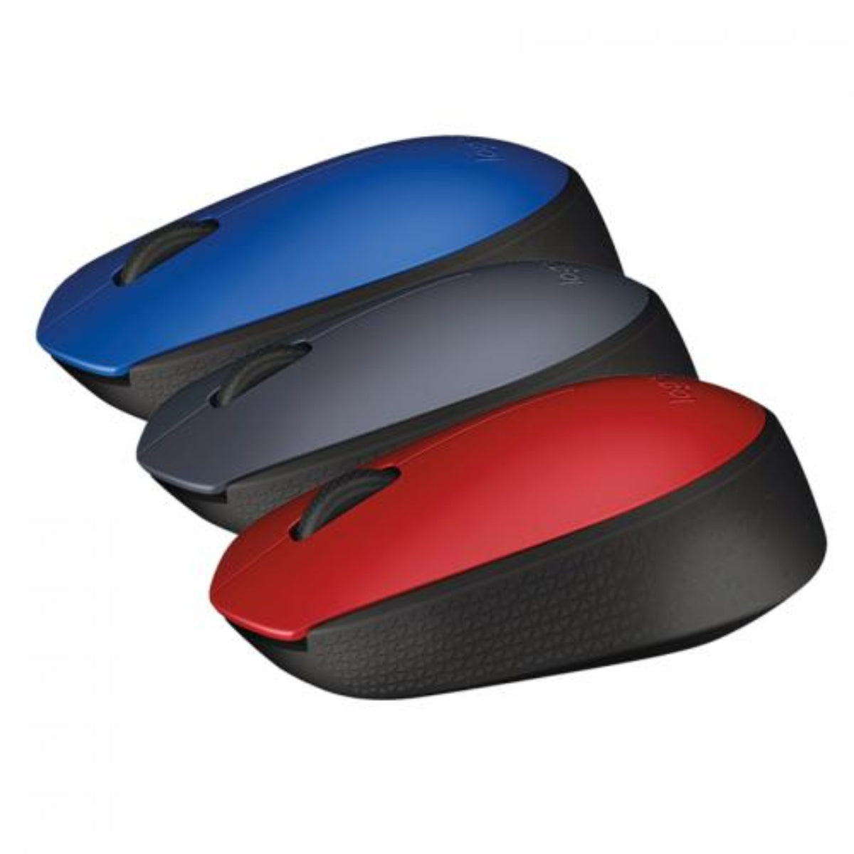 Logitech Wireless Mouse M171 - Red - Red
