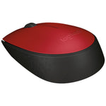 Logitech Wireless Mouse M171 - Red - Red