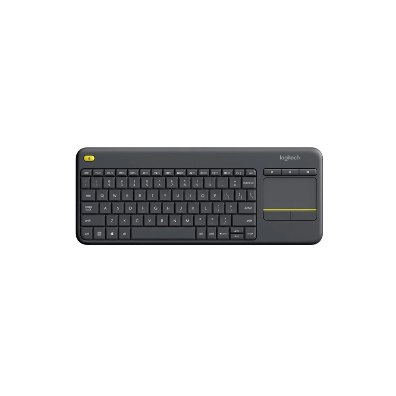 Logitech Wireless Touch Keyboard K400 Plus - Black