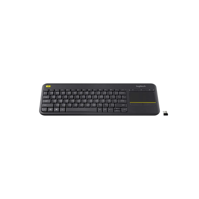 Logitech Wireless Touch Keyboard K400 Plus - Black