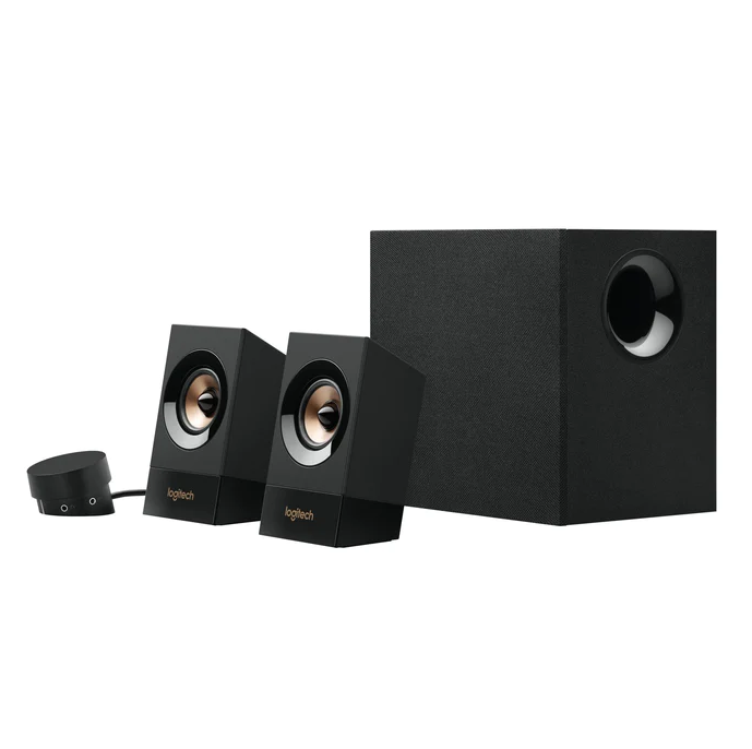 Logitech Z533 Multi-Media Speaker System With Subwoofer - Black - Black