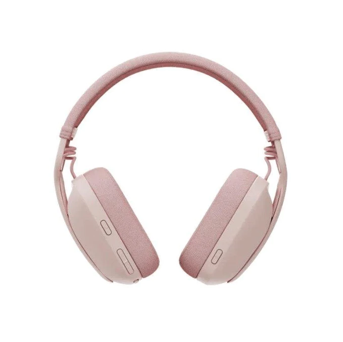 Logitech Zone Vibe 100 Wireless Headphones - Rose - Rose