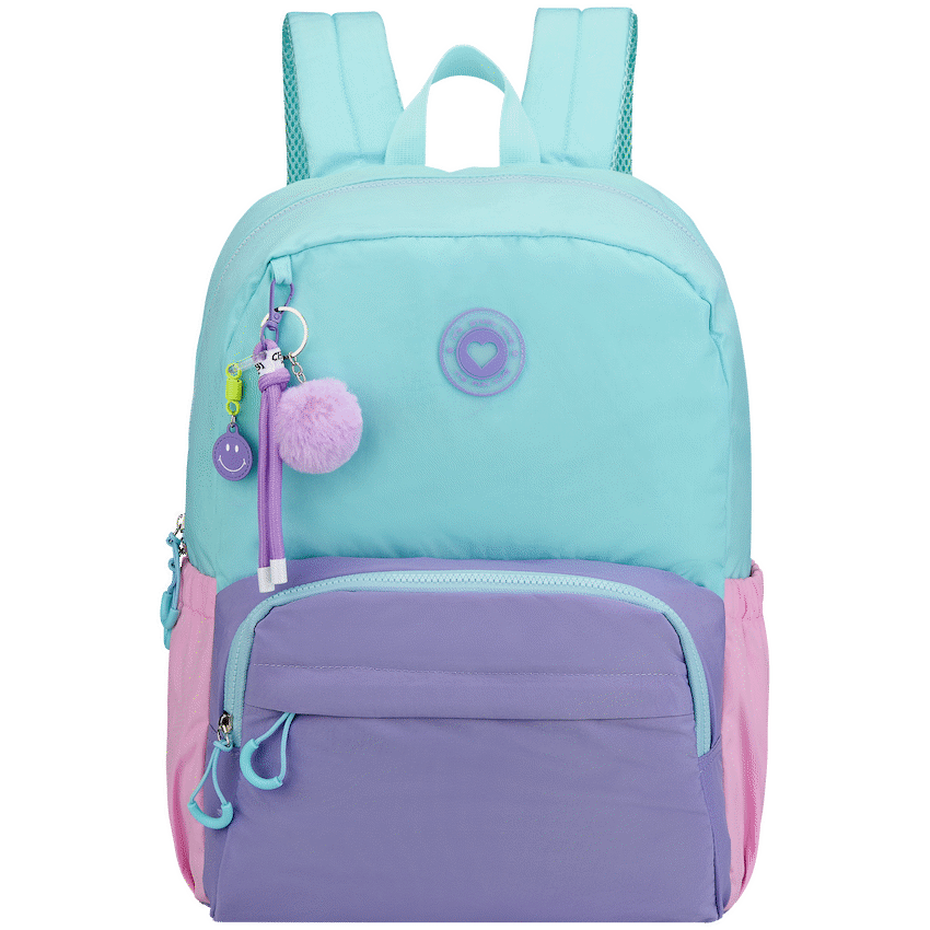 Loop Love Pastel Colour Block Backpack - Mint - Mint - Luggage