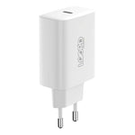 Loopd 1 Port 20W PD Wall Charging Adapter - White - White
