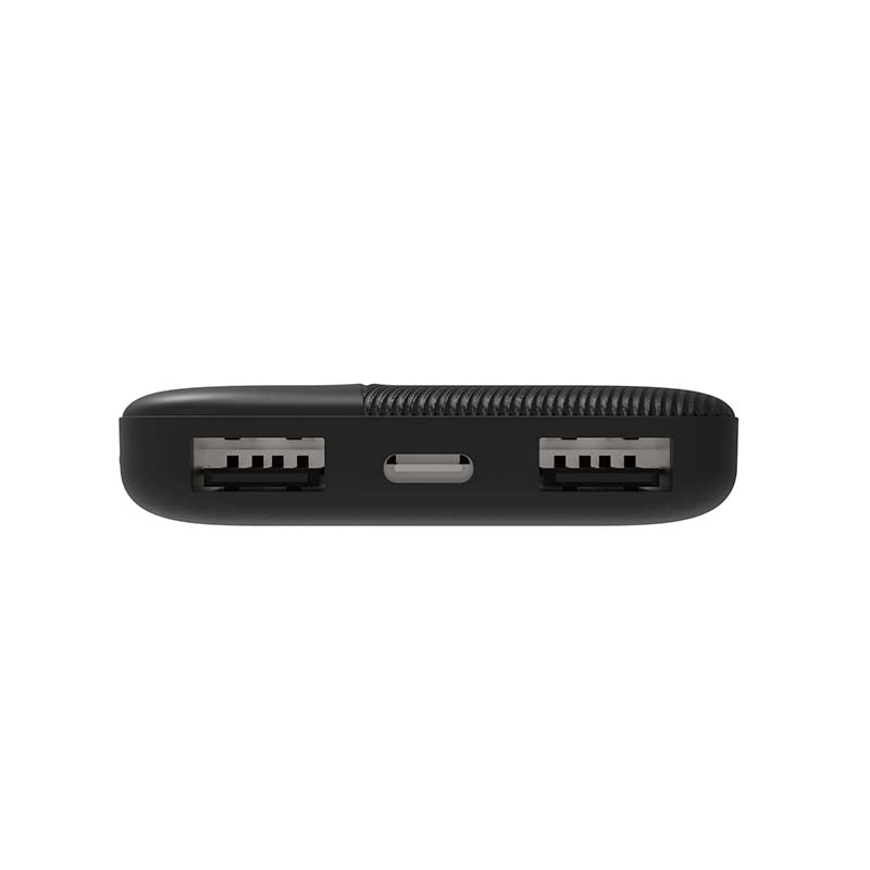 LOOPD 5000mAh 4LED Indicator Power Bank - Black - Black
