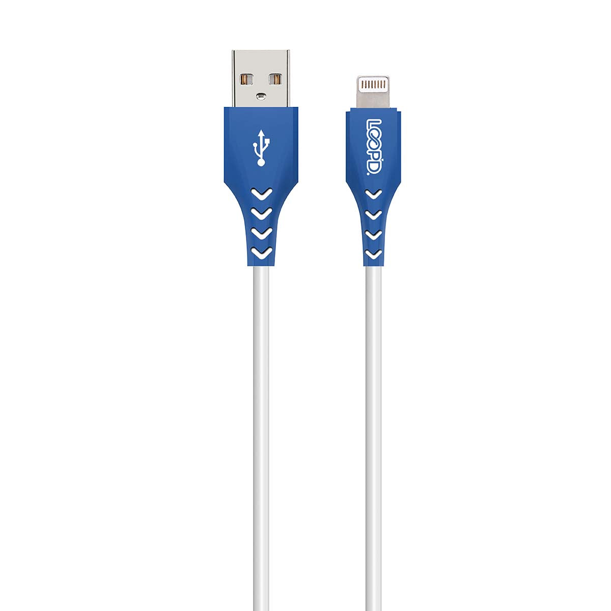Loopd Lightning to USB Cable 1.2m - White - White