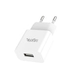 Loopd Lite 1 Port USB Wall Charging Adapter - White - White