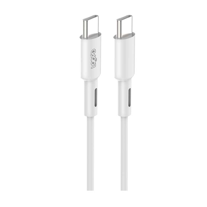 LOOPD Lite 60W Type C To Type C Cable 1m - White - White