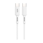 LOOPD Lite 60W Type C To Type C Cable 1m - White - White