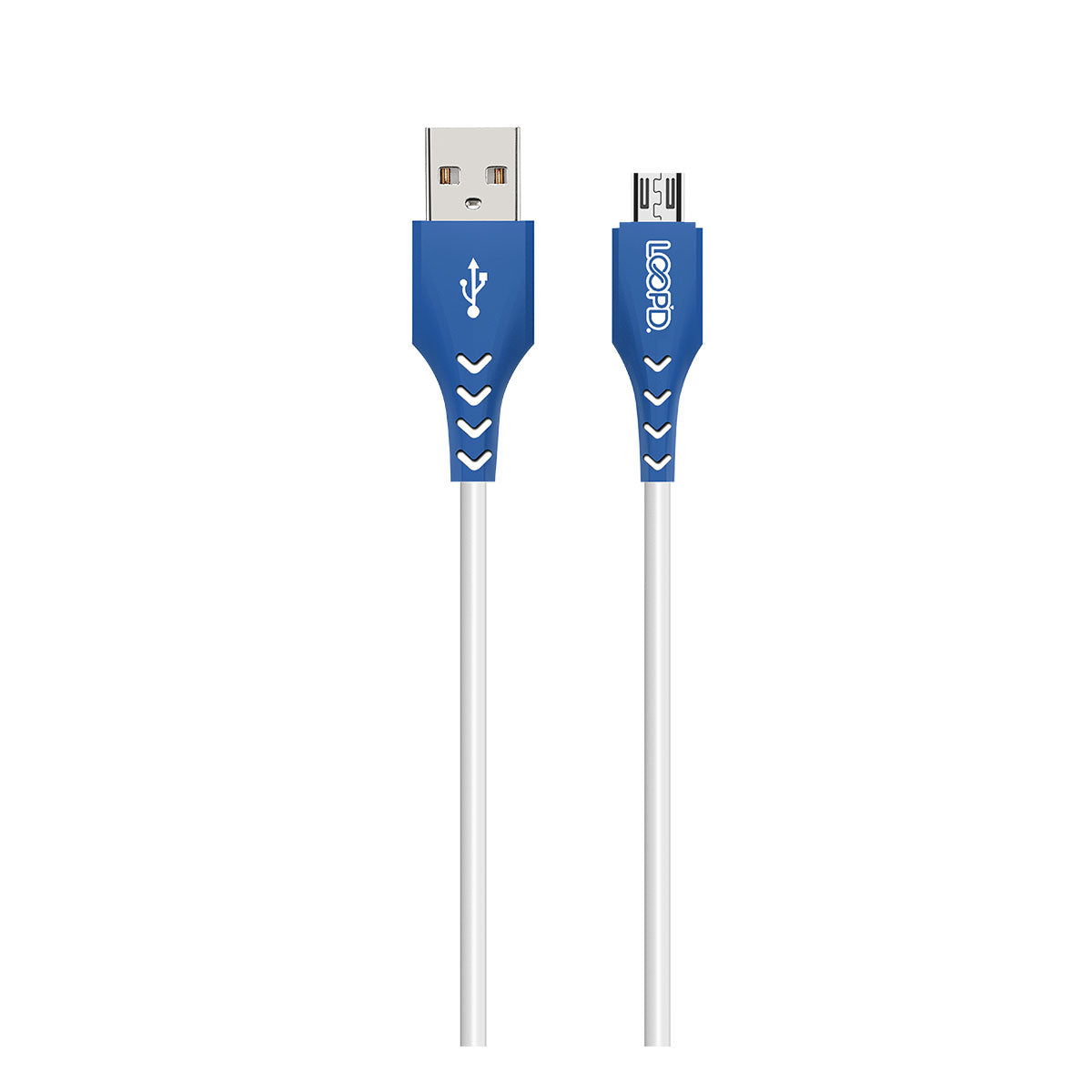 Loopd Micro USB to USB Cable 1.2m - White - White